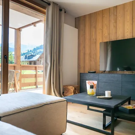 Exclusive Apt With Terrace And View Pool And Parking With 2bd For 5p - Megeve